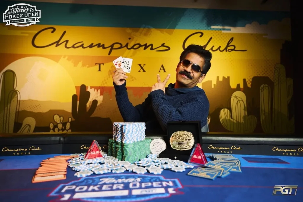 PGT 德州撲克公開賽於 Champions Club 登場，主賽事保底 $100 萬