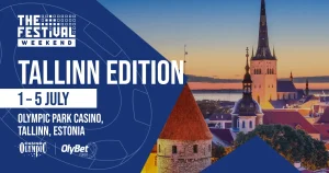 The Tallinn event will be held from July 1st to 5th at the Olympic Park Casino. The main event is a mystery bounty tournament, with special formats such as Baducey/Badacey and OFC Pineapple also available.
