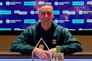 Bryan Taylor winning GUKPT London High Roller 2026 poker tournament