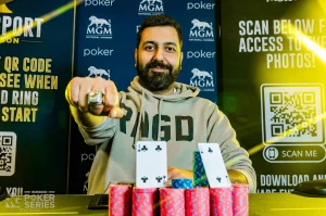 Arash Asadabadi giành chiến thắng tại sự kiện chính RGPS Maryland Poker Main Event ở MGM National Harbor.