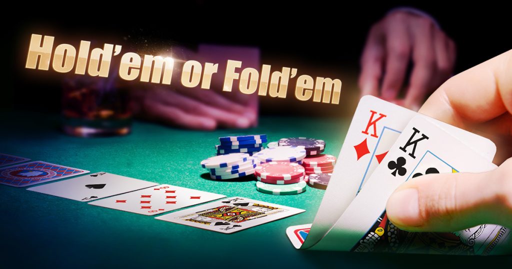 poker fold strategy decision discipline avoiding losses Texas Holdem analysis