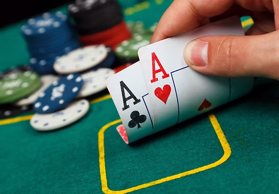poker overconfidence bias aggressive mistake bluff overestimate range Texas Holdem strategy