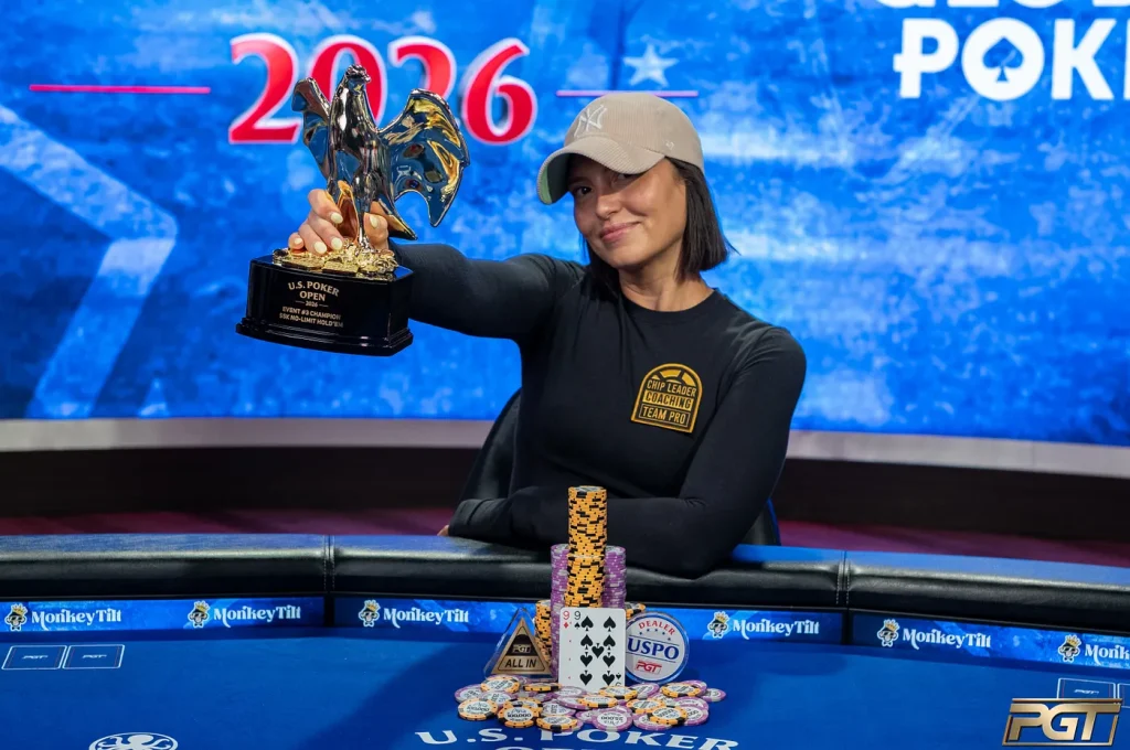 Cherish Andrews wins US Poker Open 2026 Event 3 NLH tournament