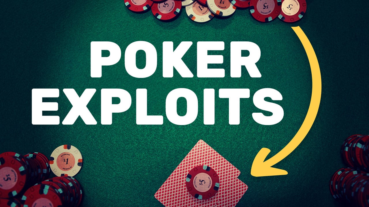 Poker Exploit Strategy: A diagram illustrating how to adjust your playstyle based on different player types and exploit your opponents' weaknesses.
