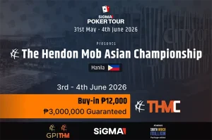 The inaugural Hendon Mob Asia Championship winner will be crowned at the SPT Manila event.