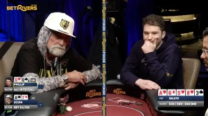 Kelly Lucas 在《Hellmuth's Home Game》中以 Q-10 成功抓詐唬，贏得 $33,425 底池，讓 Phil Hellmuth 印象深刻。
