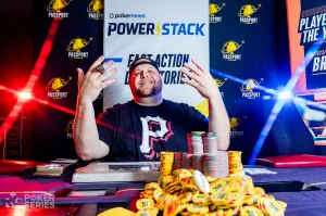 Nick Rigby wins two poker tournaments in one day... achieving another...