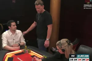After erasing huge losses, the political candidate then lost another $1 million poker pot.