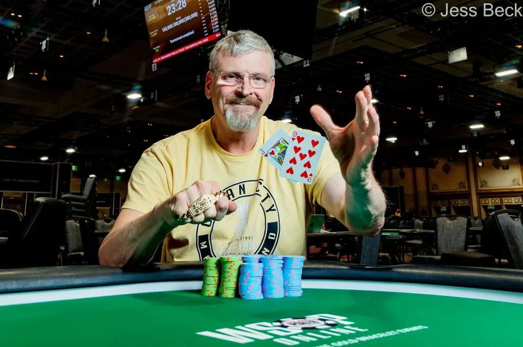 Jerome Neppl dominates the #3: $500 No-Limit Texas Hold'em tournament, winning his career masterpiece.