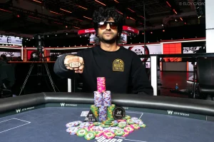 Daniyal Gheba 在 WSOP「母艦競技場」贏得生涯首條金手鏈，獎金 $502,985