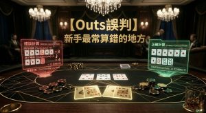 Những sai lầm khi tính toán "cơ hội thắng" trong Poker: Sơ đồ minh họa những sai lầm thường gặp khi đánh giá sai "cơ hội thắng" và lỗi giá trị kỳ vọng (EV) mà người mới chơi Texas Hold'em hay mắc phải.