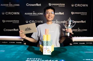 Gening Dai chiến thắng giải đấu Aussie Millions Mystery Bounty Tournament năm 2026.