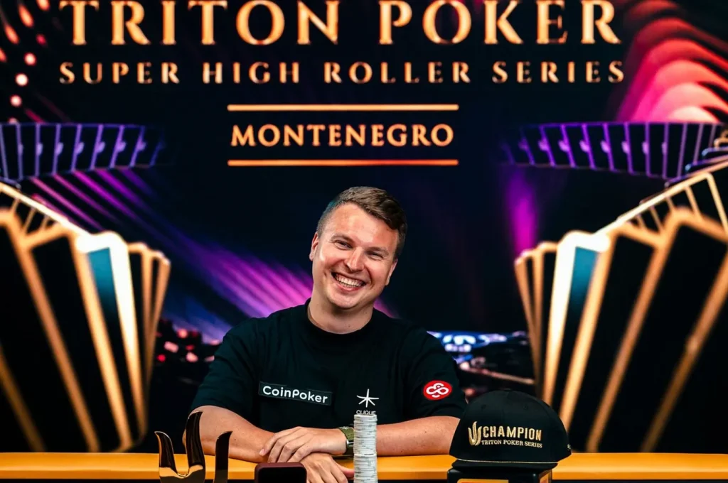 Aleks Ponakovs wins the Triton Poker Championship