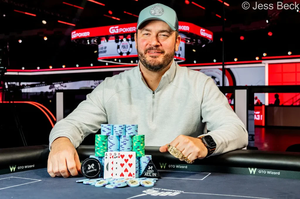Jason Daly赢得第三条WSOP金手链