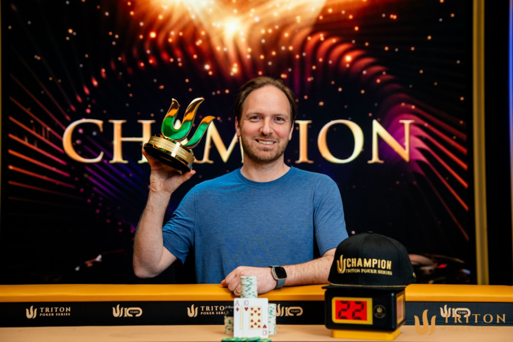 Mike Watson wins the Triton Montenegro Turbo Championship