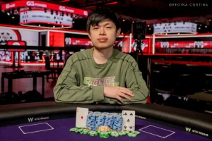 Honghao Zhang贏得WSOP首條金手鍊