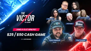 世界撲克巡迴賽推出「The Victor」現金遊戲，本週全程直播