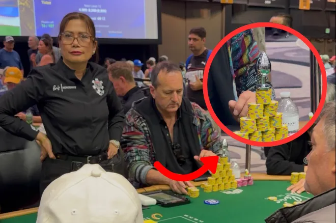 Người chơi poker tại WSOP gặp rắc rối vì sử dụng máy phân phát bài hình đồ chơi tình dục.