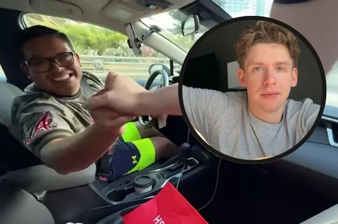 Một tài xế DoorDash đang gặp khó khăn về tài chính nhận được tài trợ từ một blogger video về poker để bắt đầu một hành trình khám phá sâu rộng tại giải WSOP.
