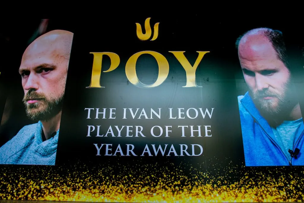 Triton's fifth season POY: Dan Dvoress takes the lead after Montenegro's dominance.