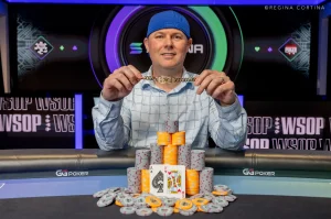 Justin Smith giành chiến thắng tại Giải vô địch WSOP Colosus năm 2026.