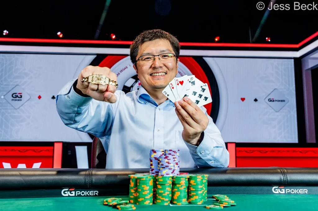 Naoya Kihara giành được chiếc vòng tay vàng WSOP thứ hai của mình.