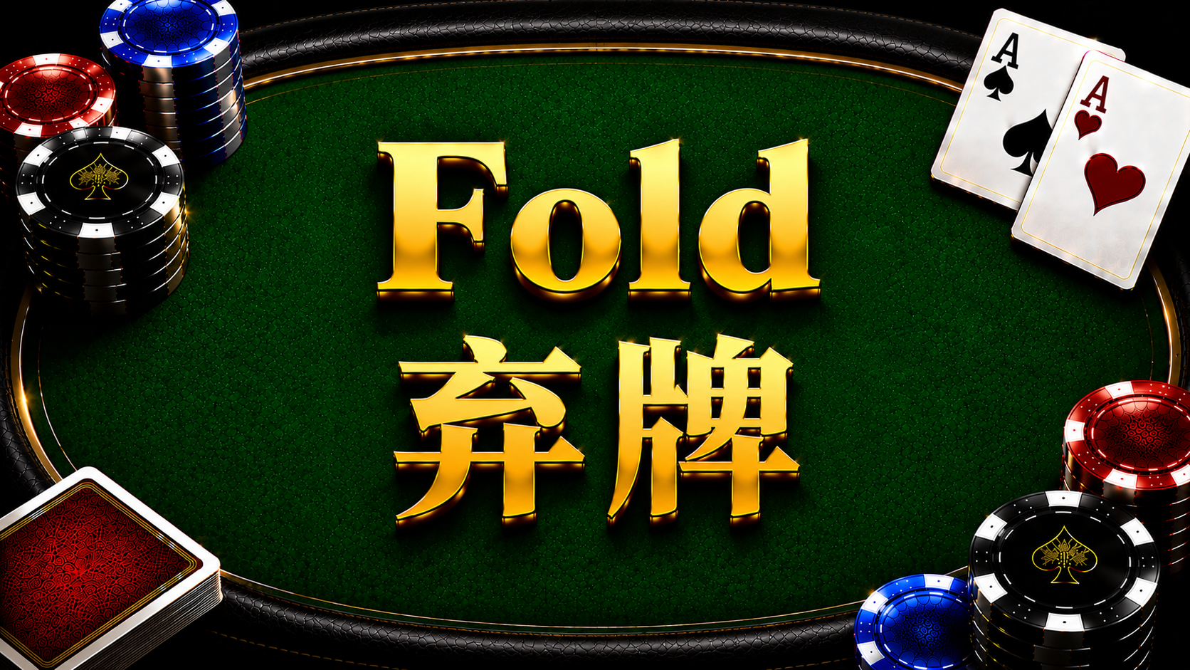 Sơ đồ minh họa khái niệm bỏ bài trong Texas Hold'em, tập trung vào việc ra quyết định và bảo vệ tiền.