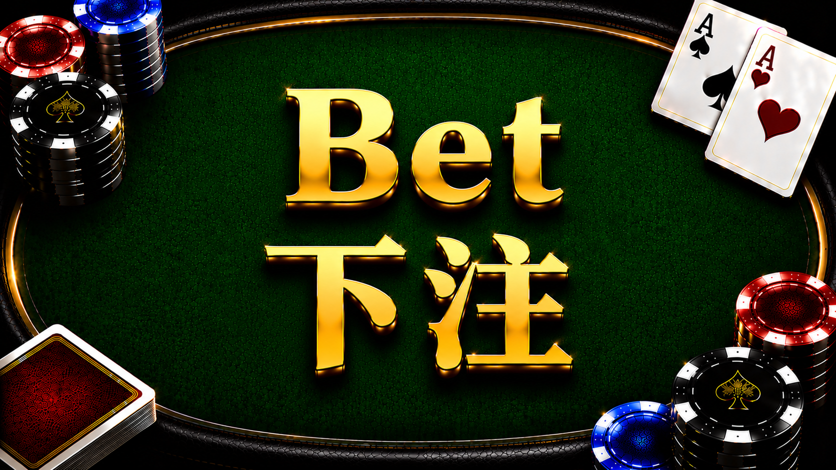 Bet 下注在德州撲克中的進攻策略與價值創造示意圖