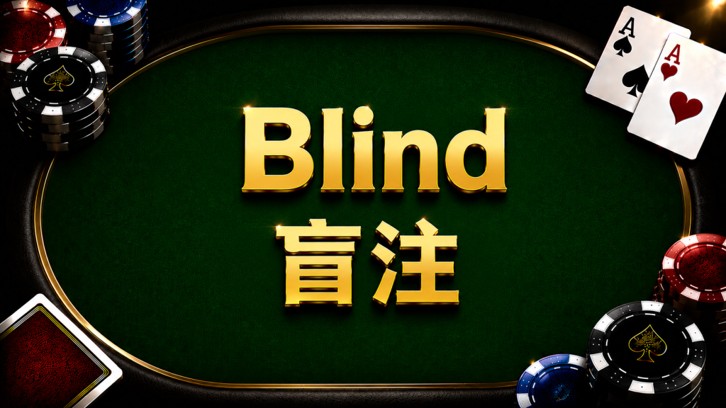 A diagram illustrating how blinds work and their structure in Texas Hold'em.