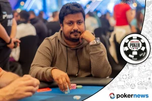 Santhosh Suvarna đang dẫn đầu sự kiện WSOP 50K High Roller năm 2026.
