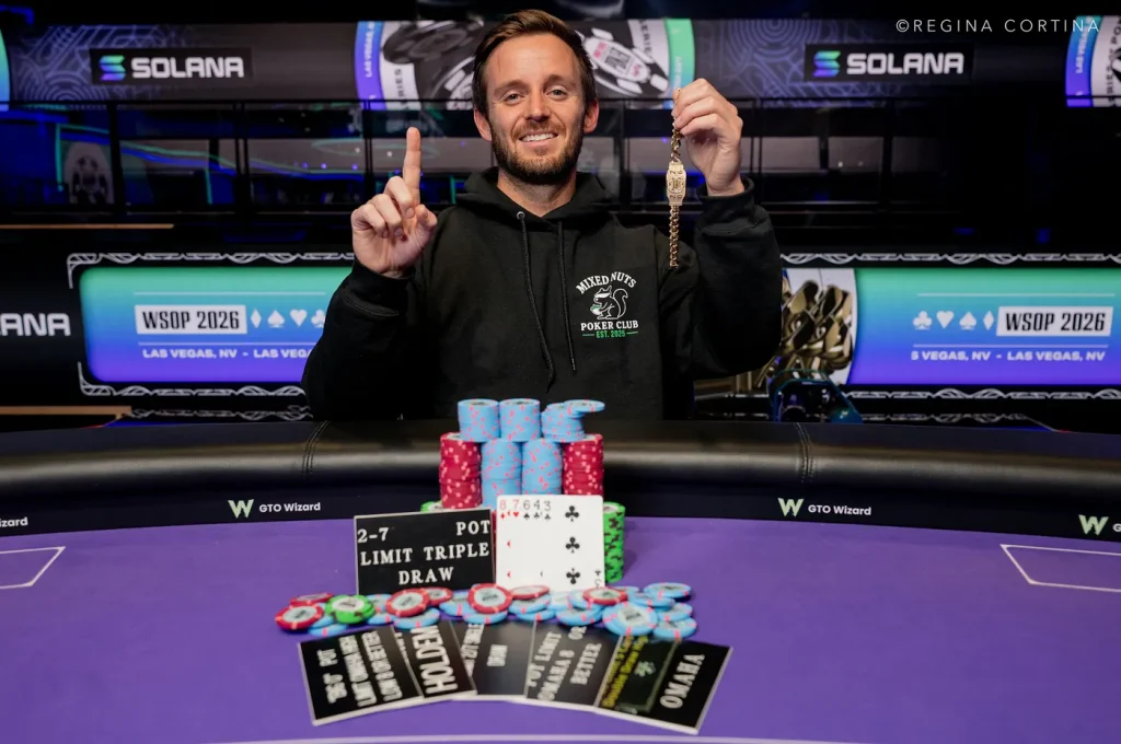 Dylan Smith赢得2026 WSOP Mixed Big Bet冠军