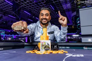 Prashanth Nataraj giành chức vô địch WSOP Salute to Warriors Championship năm 2026
