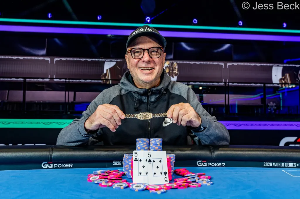 Lionel Barracano赢得2026 WSOP超级长青赛冠军