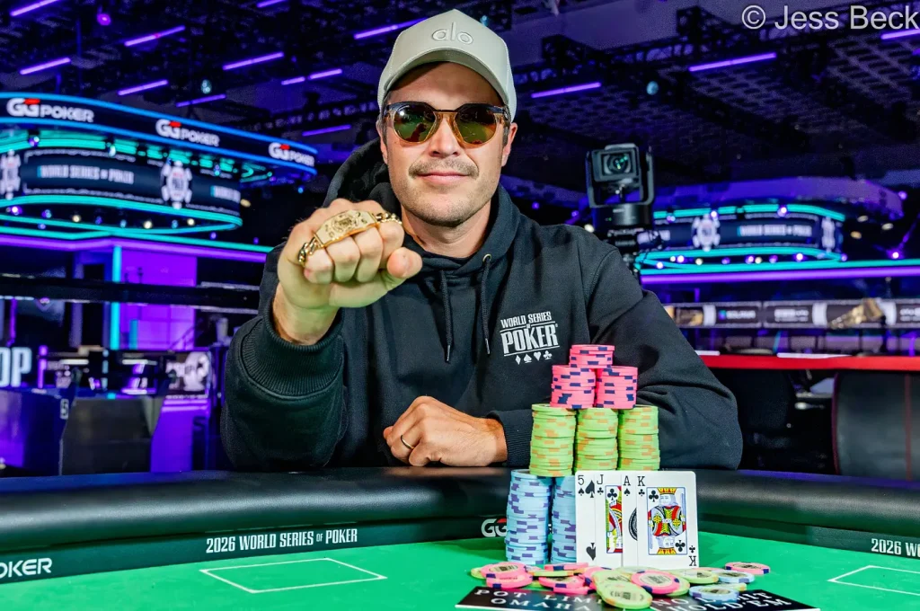 Eelis Pärssinen赢得2026 WSOP 25K混合豪客赛冠军