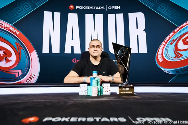 Martin Tsvetanov giành chiến thắng giải đấu PokerStars Open Namur Super High Roller.
