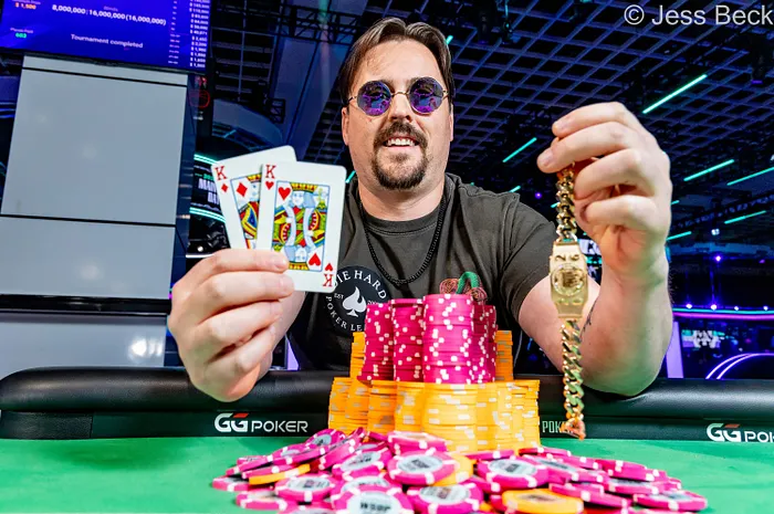 Eric Weber 从厨房餐桌牌局到赢得WSOP 金手链
