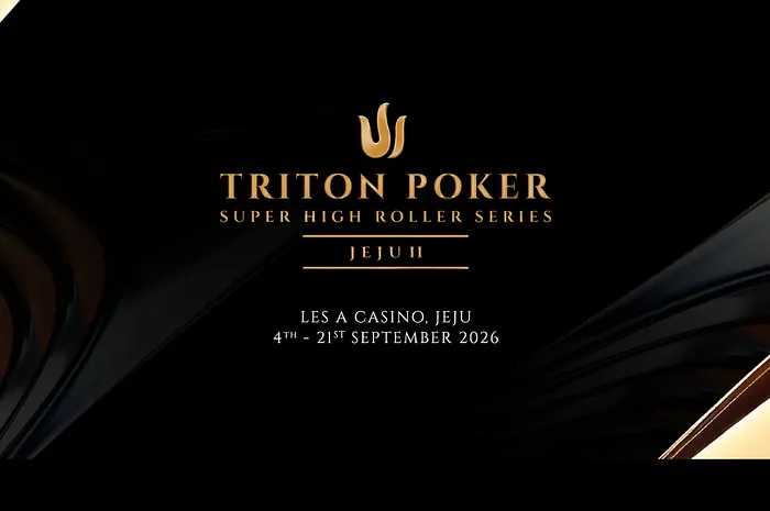 Triton Poker 公布2026 济州音乐节为期14 天的紧凑赛程