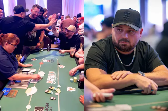 Borgata 赛事出现疯狂四人全押，K、Q、J 三条齐聚一堂