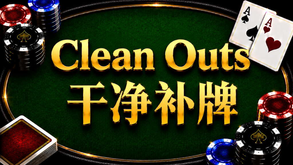Clean Outs 乾淨補牌在德州撲克中的概念與計算方式