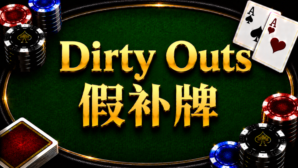 Dirty Outs 假補牌在德州撲克中的概念與計算方式