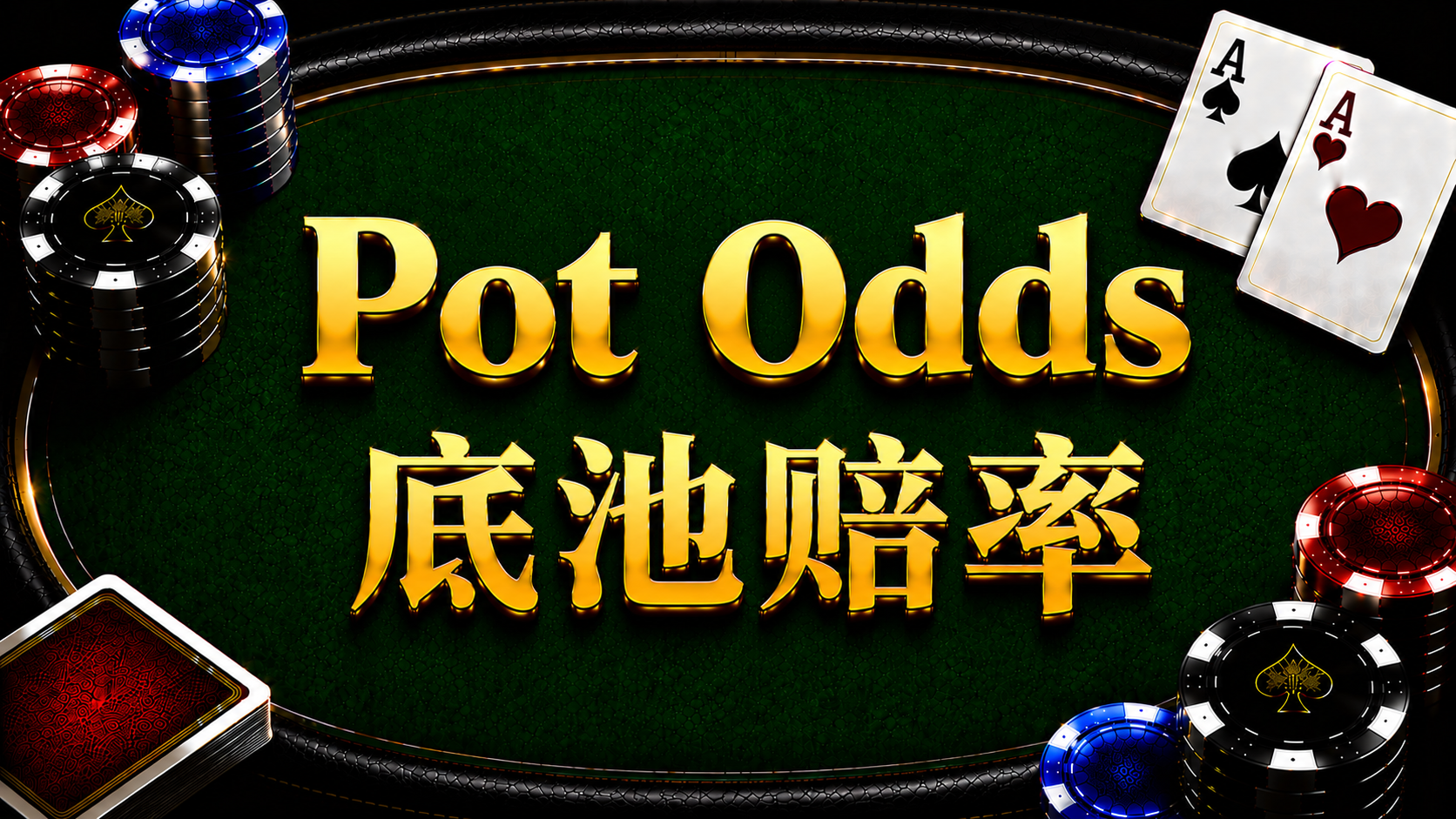 Pot Odds 底池賠率在德州撲克中的概念與計算方式