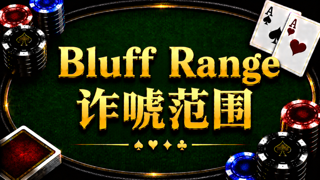 Bluff Range 詐唬範圍在德州撲克中的概念與策略分析