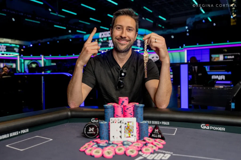Matthew Shepsky夺WSOP Event #87 Mystery Bounty PLO金手链