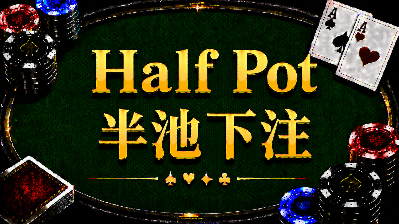 Half Pot: Khái niệm và phân tích chiến lược trong Texas Hold'em