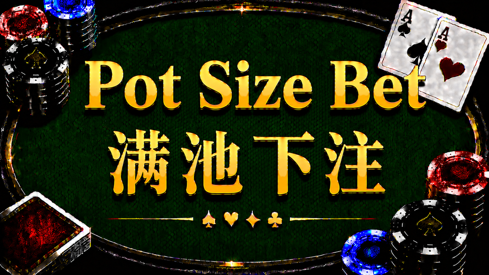 Mức cược theo kích thước pot: Khái niệm và phân tích chiến lược trong Texas Hold'em
