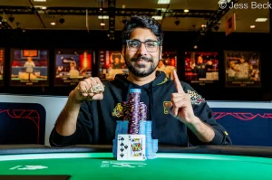 Nishant Sharma夺2026 WSOP Event #98 Deepstack金手链