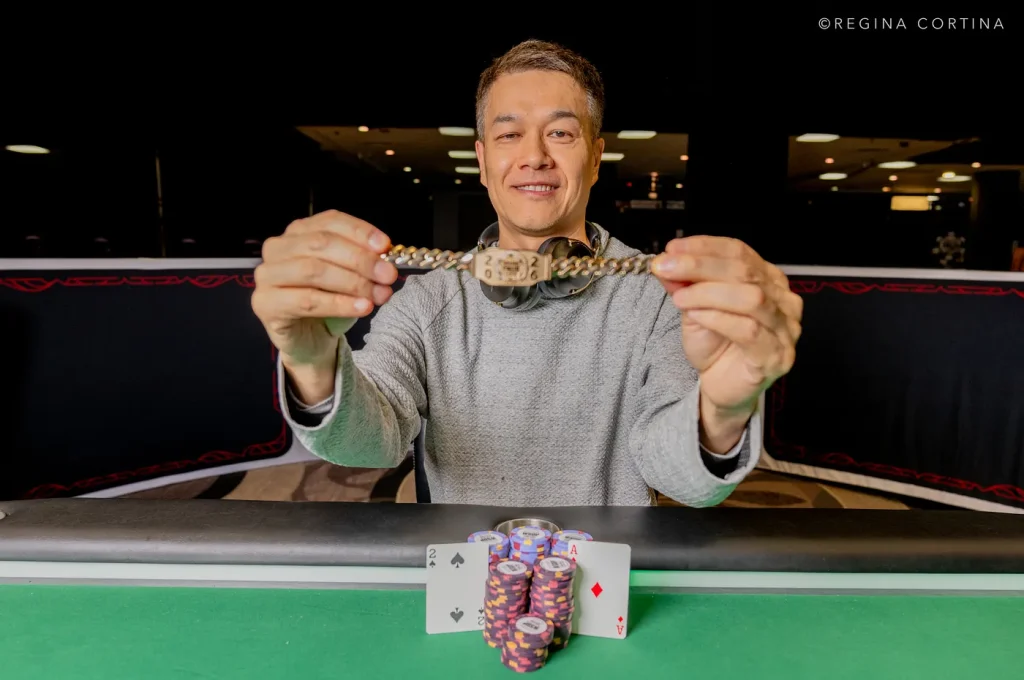 She Wong夺2026 WSOP Event #100 Super Turbo首条金手链