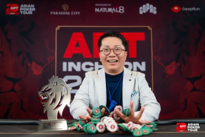 Tomoya Tsubouchi wins APT Incheon Korea National Cup; Alex Ip leads the Mystery Bounty Tournament.