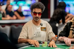 与扑克明星Faraz Jaka 一同观看WSOP 主赛事决赛桌