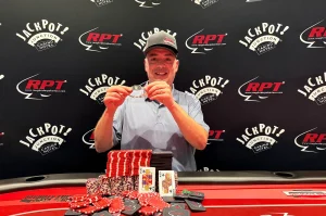 Rob Wazwaz wins RPT Jackpot Junction Main Event.